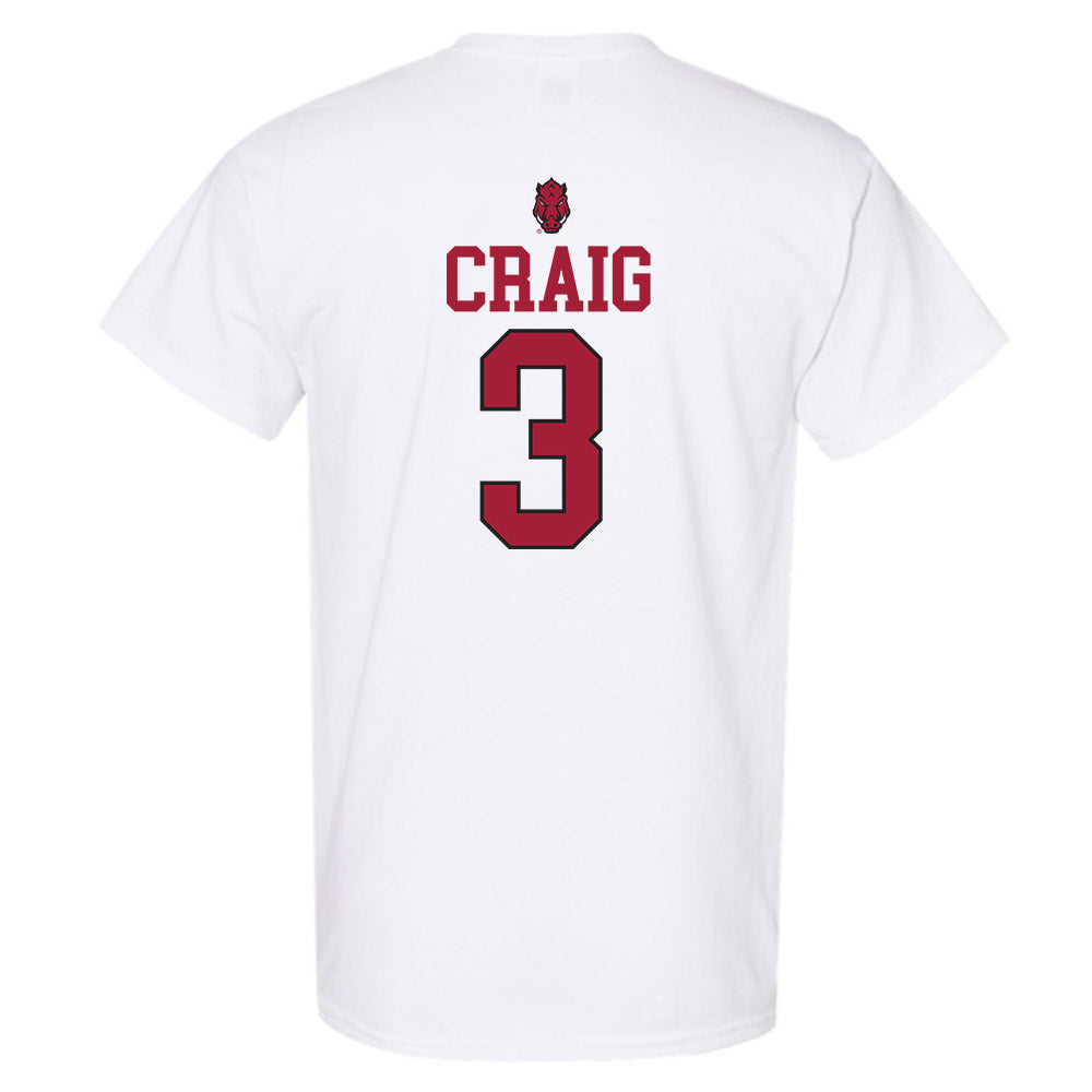 Arkansas - NCAA Women's Soccer : Nuria Craig - Classic Shersey T-Shirt-1