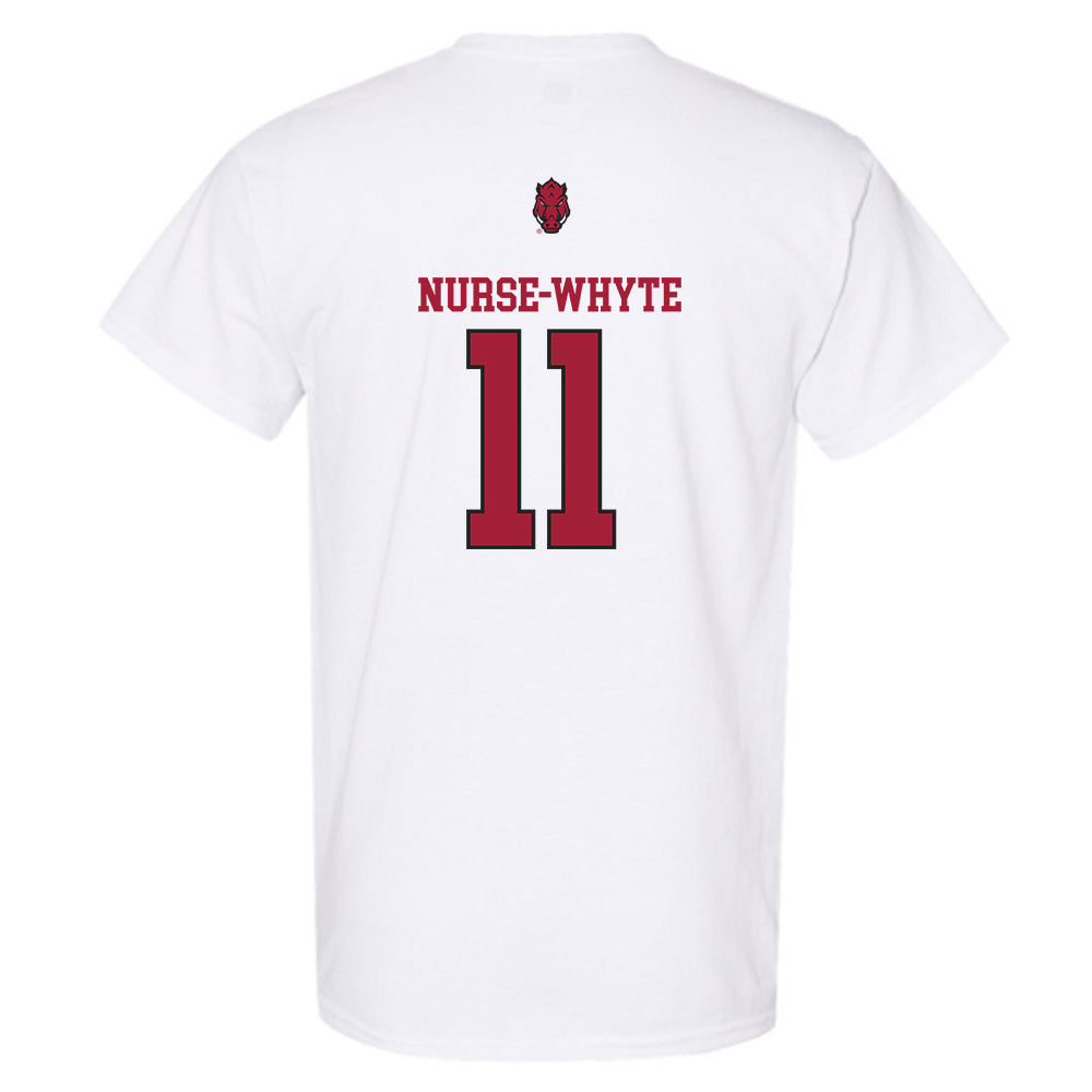 Arkansas - NCAA Women's Soccer : Aniyah Nurse-Whyte - Classic Shersey T-Shirt-1