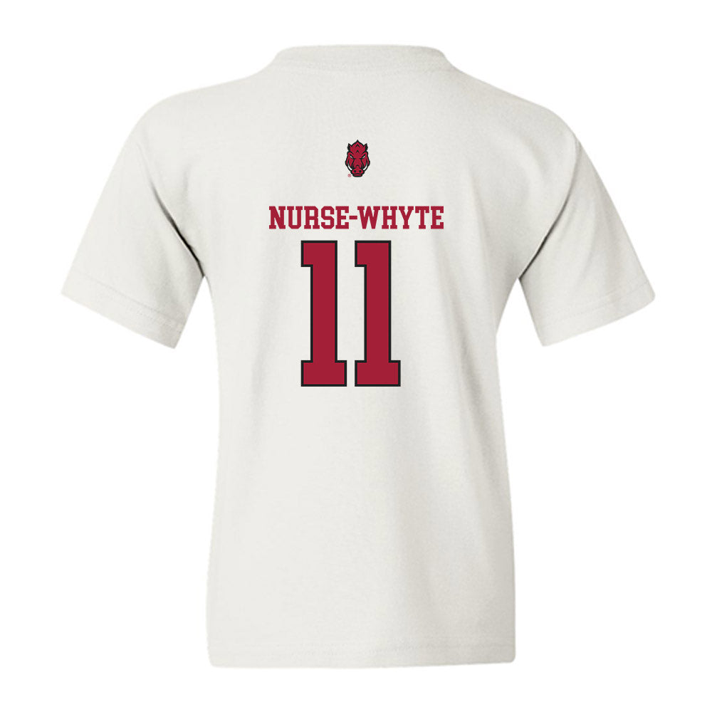 Arkansas - NCAA Women's Soccer : Aniyah Nurse-Whyte - Classic Shersey Youth T-Shirt-1