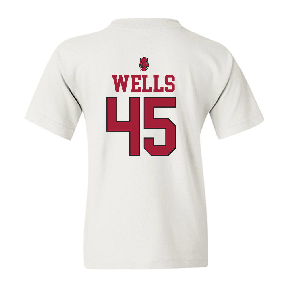 Arkansas - NCAA Softball : Jayden Wells - Classic Shersey Youth T-Shirt-1