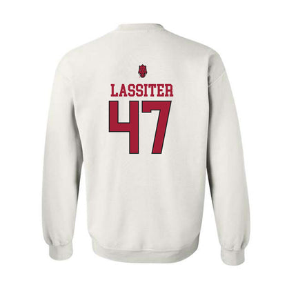 Arkansas - NCAA Football : Maddox Lassiter - Classic Shersey Crewneck Sweatshirt-1