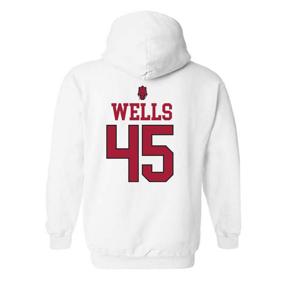 Arkansas - NCAA Softball : Jayden Wells - Classic Shersey Hooded Sweatshirt-1