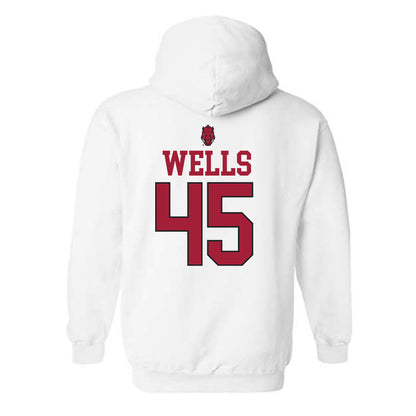 Arkansas - NCAA Softball : Jayden Wells - Classic Shersey Hooded Sweatshirt-1