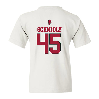 Arkansas - NCAA Football : Max Schmidly - Classic Shersey Youth T-Shirt-1