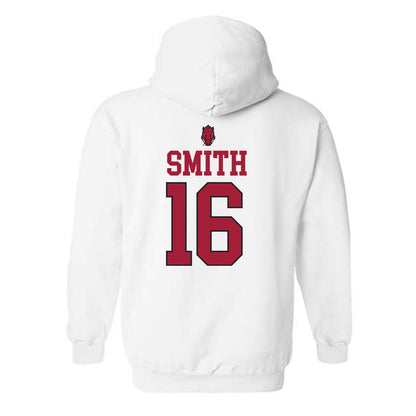 Arkansas - NCAA Women's Volleyball : Layla Smith - Classic Shersey Hooded Sweatshirt-1