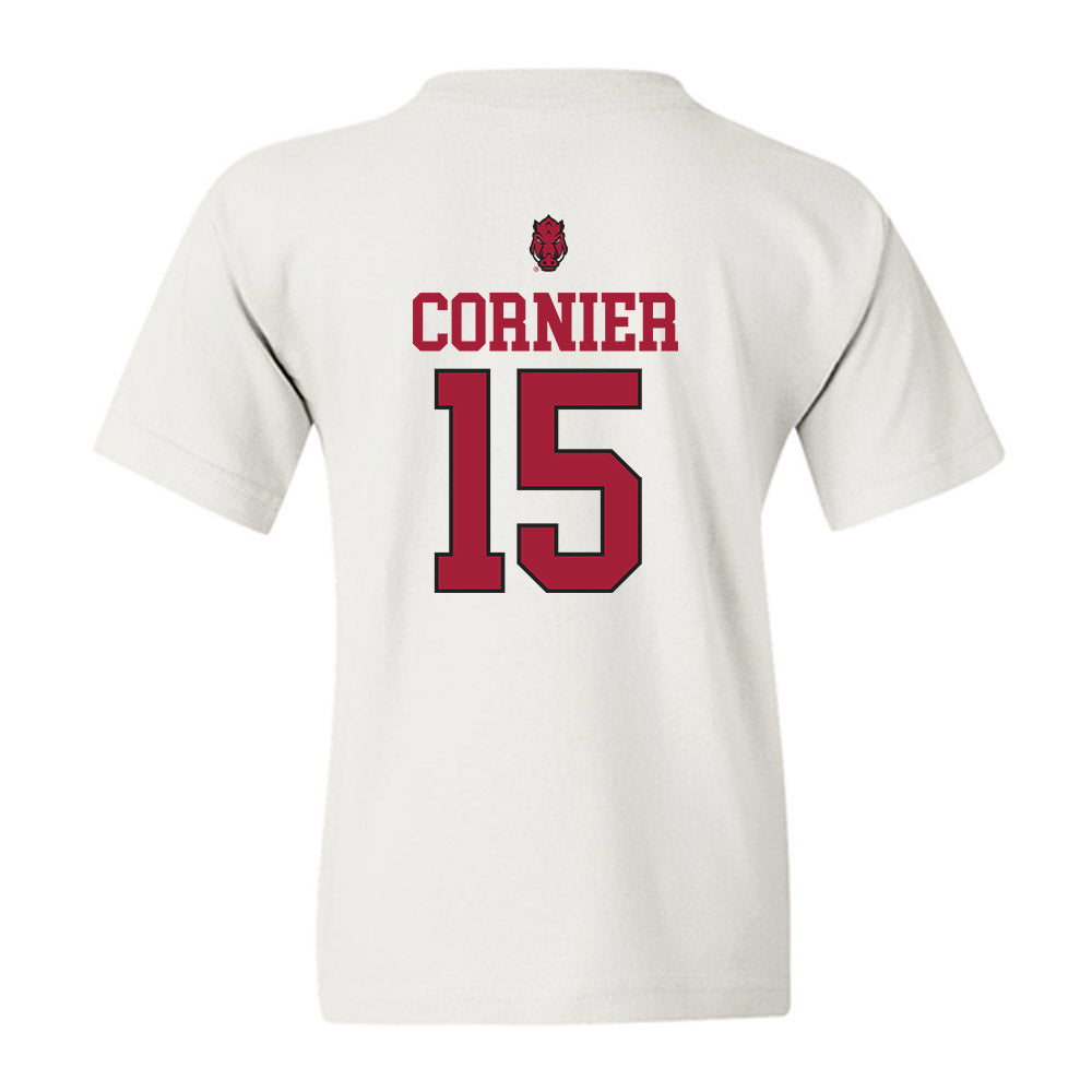 Arkansas - NCAA Women's Volleyball : Gaby Cornier - Classic Shersey Youth T-Shirt-1