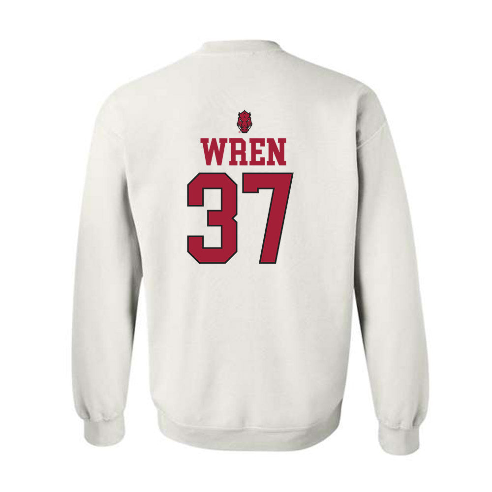 Arkansas - NCAA Baseball : Grant Wren - Classic Shersey Crewneck Sweatshirt-1