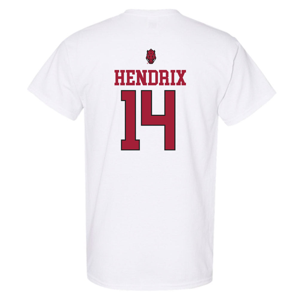 Arkansas - NCAA Football : Hank Hendrix - Classic Shersey T-Shirt-1