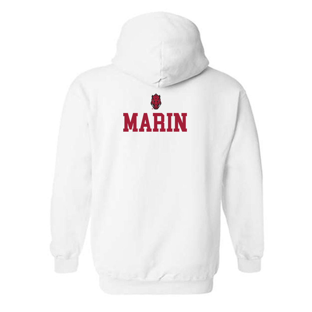 Arkansas - NCAA Women's Golf : Maria Jose Marin - Classic Shersey Hooded Sweatshirt-1