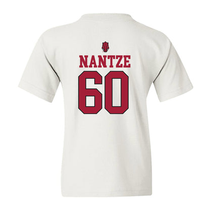 Arkansas - NCAA Football : Jonas Nantze - Classic Shersey Youth T-Shirt-1