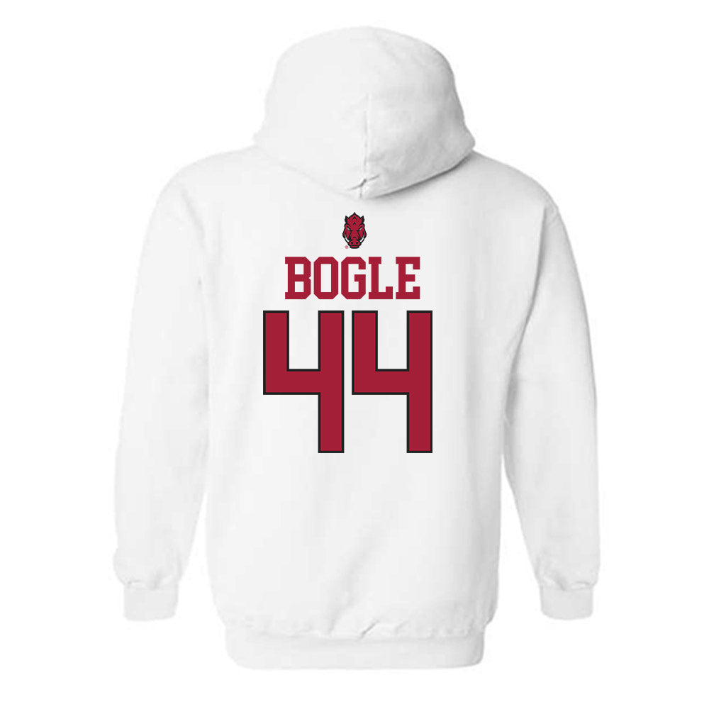 Arkansas - NCAA Football : Ben Bogle - Classic Shersey Hooded Sweatshirt-1