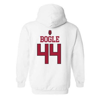 Arkansas - NCAA Football : Ben Bogle - Classic Shersey Hooded Sweatshirt-1