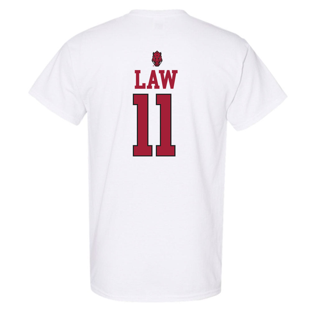 Arkansas - NCAA Women's Volleyball : Elsie Law - Classic Shersey T-Shirt-1