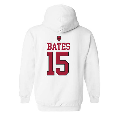 Arkansas - NCAA Women's Basketball : Jada Bates - Classic Shersey Hooded Sweatshirt-1