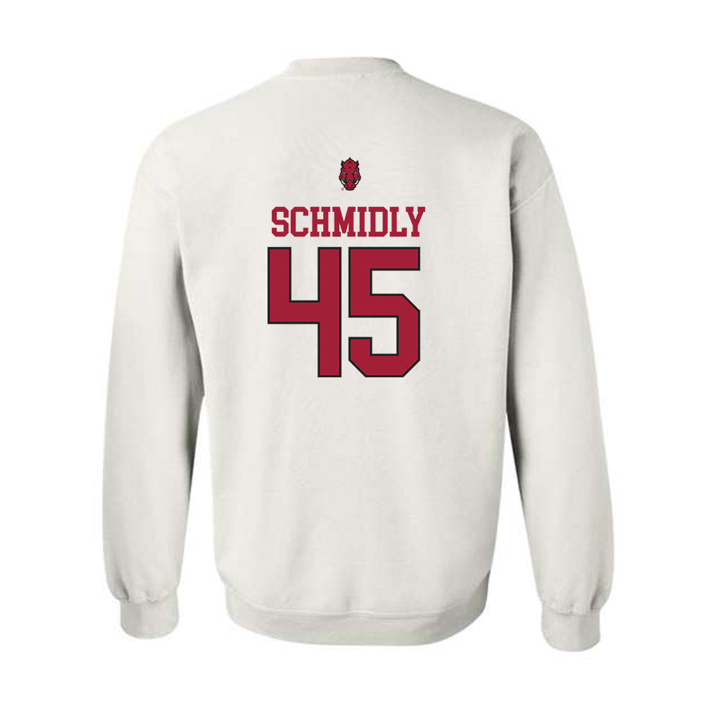 Arkansas - NCAA Football : Max Schmidly - Classic Shersey Crewneck Sweatshirt-1