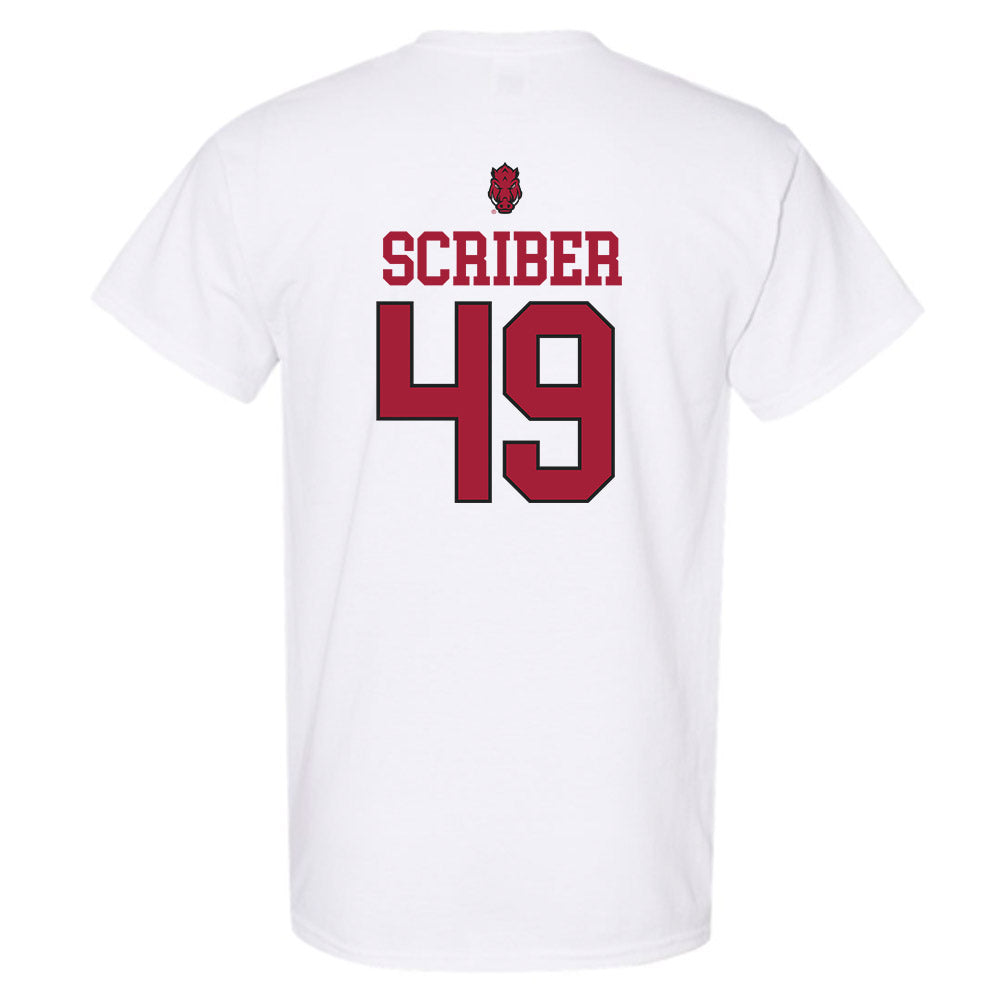 Arkansas - NCAA Football : Braxton Scriber - Classic Shersey T-Shirt-1