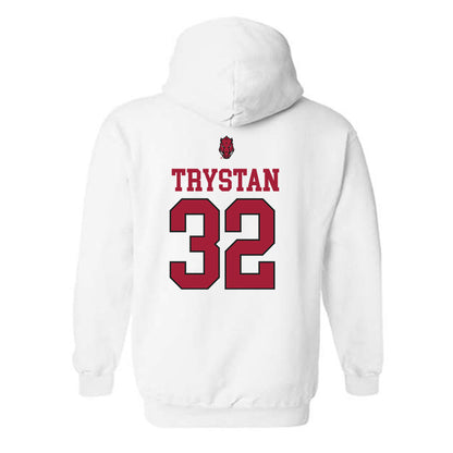 Arkansas - NCAA Baseball : Trystan Trystan - Classic Shersey Hooded Sweatshirt-1