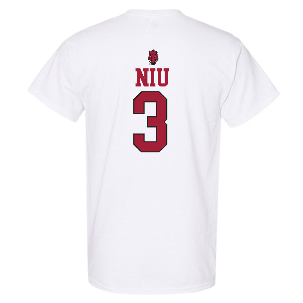 Arkansas - NCAA Women's Volleyball : Livia Niu - Classic Shersey T-Shirt-1