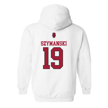 Arkansas - NCAA Women's Soccer : Paige Szymanski - Classic Shersey Hooded Sweatshirt-1