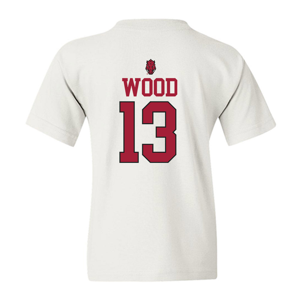 Arkansas - NCAA Softball : Kasey Wood - Classic Shersey Youth T-Shirt-1