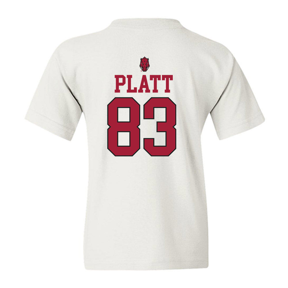 Arkansas - NCAA Football : Jaden Platt - Classic Shersey Youth T-Shirt-1
