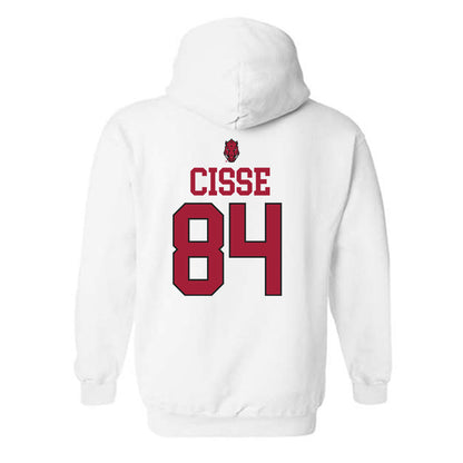 Arkansas - NCAA Football : Ismael Cisse - Classic Shersey Hooded Sweatshirt-1