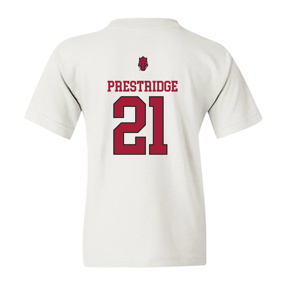 Arkansas - NCAA Women's Basketball : Kyiah Prestridge - Classic Shersey Youth T-Shirt-1