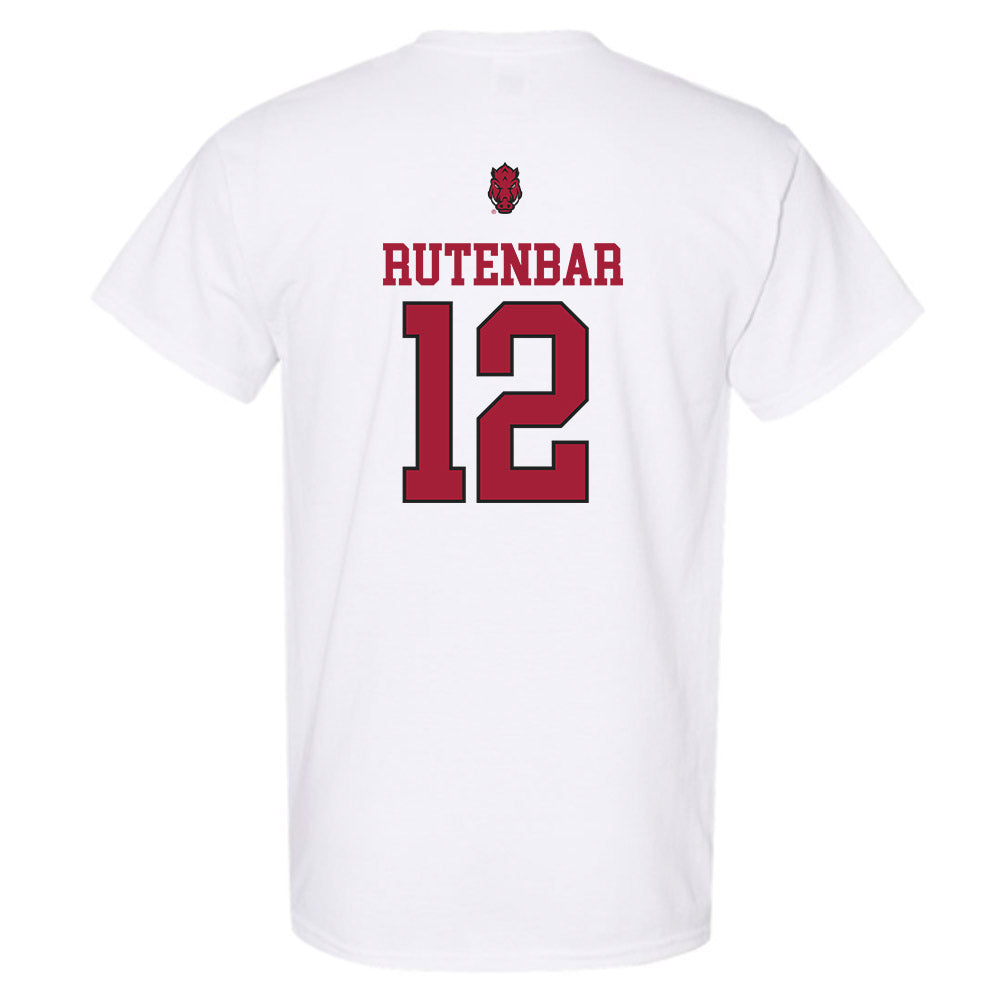 Arkansas - NCAA Baseball : Carter Rutenbar - Classic Shersey T-Shirt-1