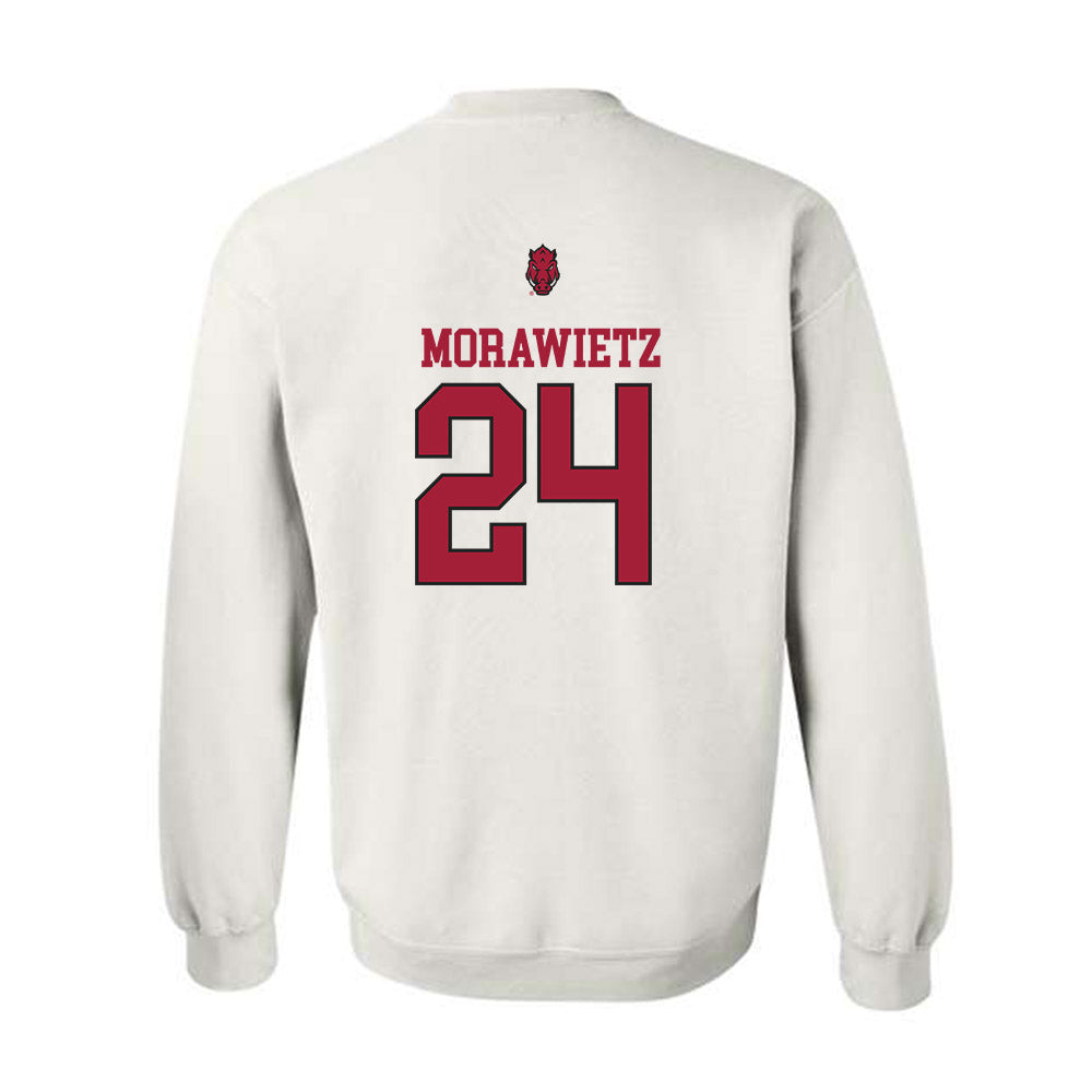 Arkansas - NCAA Women's Soccer : Kayla Morawietz - Classic Shersey Crewneck Sweatshirt-1