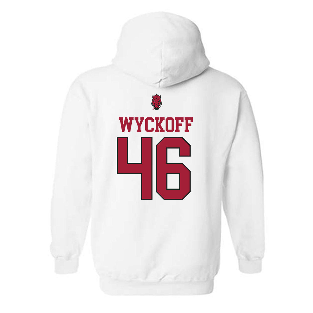 Arkansas - NCAA Softball : Kailey Wyckoff - Classic Shersey Hooded Sweatshirt-1