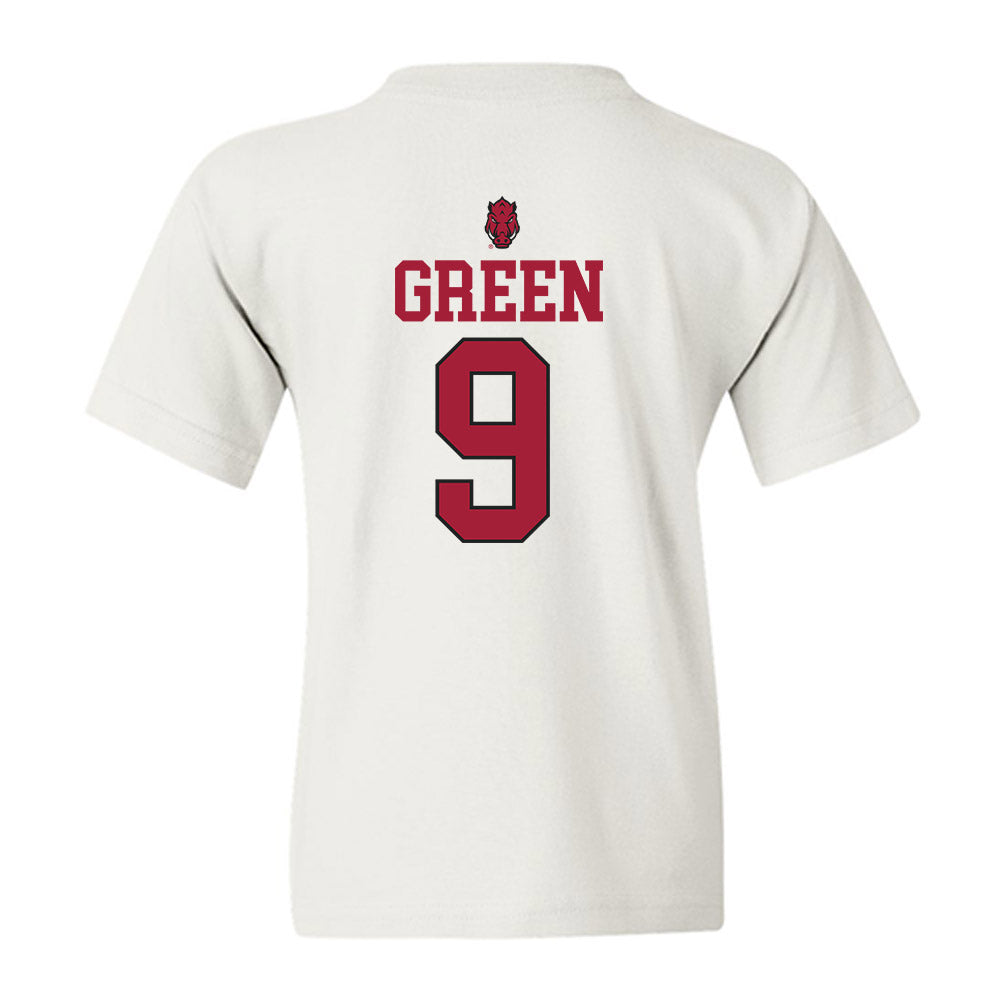 Arkansas - NCAA Women's Soccer : Londyn Green - Classic Shersey Youth T-Shirt-1