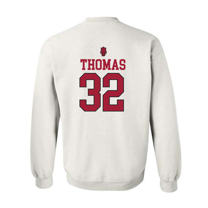 Arkansas - NCAA Women's Basketball : D'Asia Thomas - Classic Shersey Crewneck Sweatshirt-1