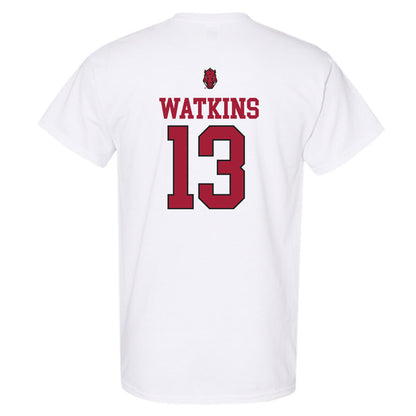 Arkansas - NCAA Football : Jelani Watkins - Classic Shersey T-Shirt-1