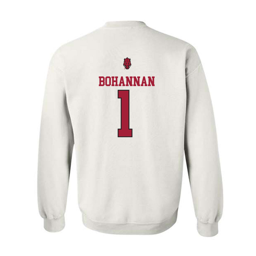 Arkansas - NCAA Women's Volleyball : Laci Bohannan - Classic Shersey Crewneck Sweatshirt-1