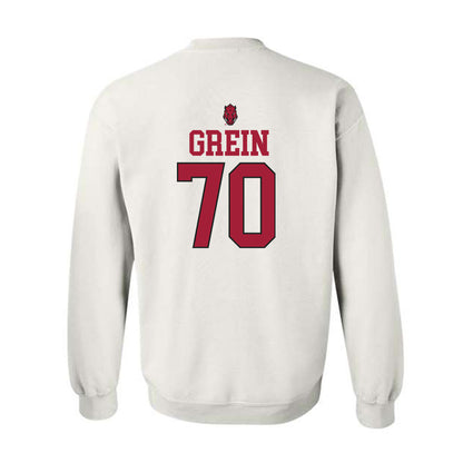 Arkansas - NCAA Football : Dan Grein - Classic Shersey Crewneck Sweatshirt-1