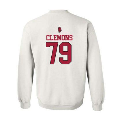 Arkansas - NCAA Football : Josiah Clemons - Classic Shersey Crewneck Sweatshirt-1