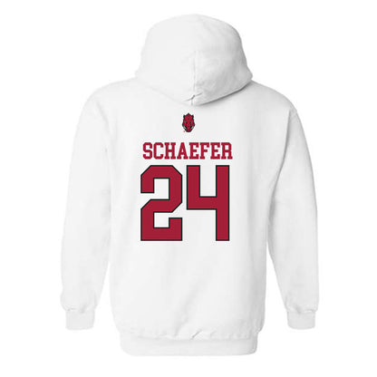 Arkansas - NCAA Baseball : Landon Schaefer - Classic Shersey Hooded Sweatshirt-1