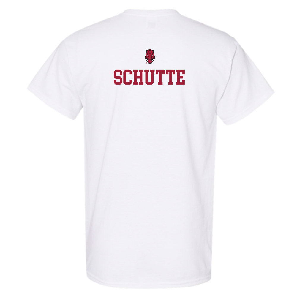 Arkansas - NCAA Women's Golf : Abbey Schutte - Classic Shersey T-Shirt-1