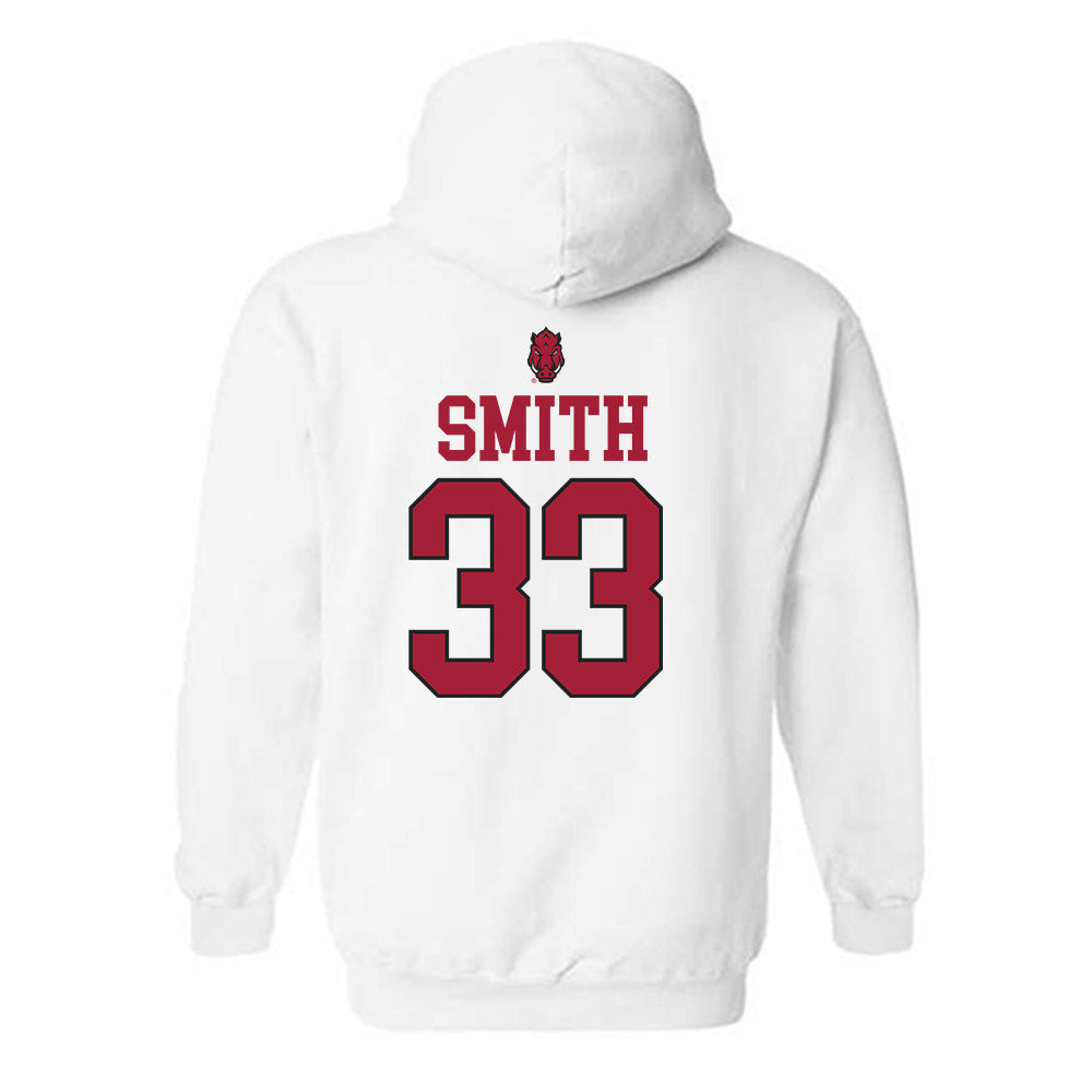 Arkansas - NCAA Football : Jakore Smith - Classic Shersey Hooded Sweatshirt-1