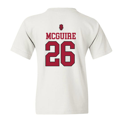 Arkansas - NCAA Baseball : Tate McGuire - Classic Shersey Youth T-Shirt-1