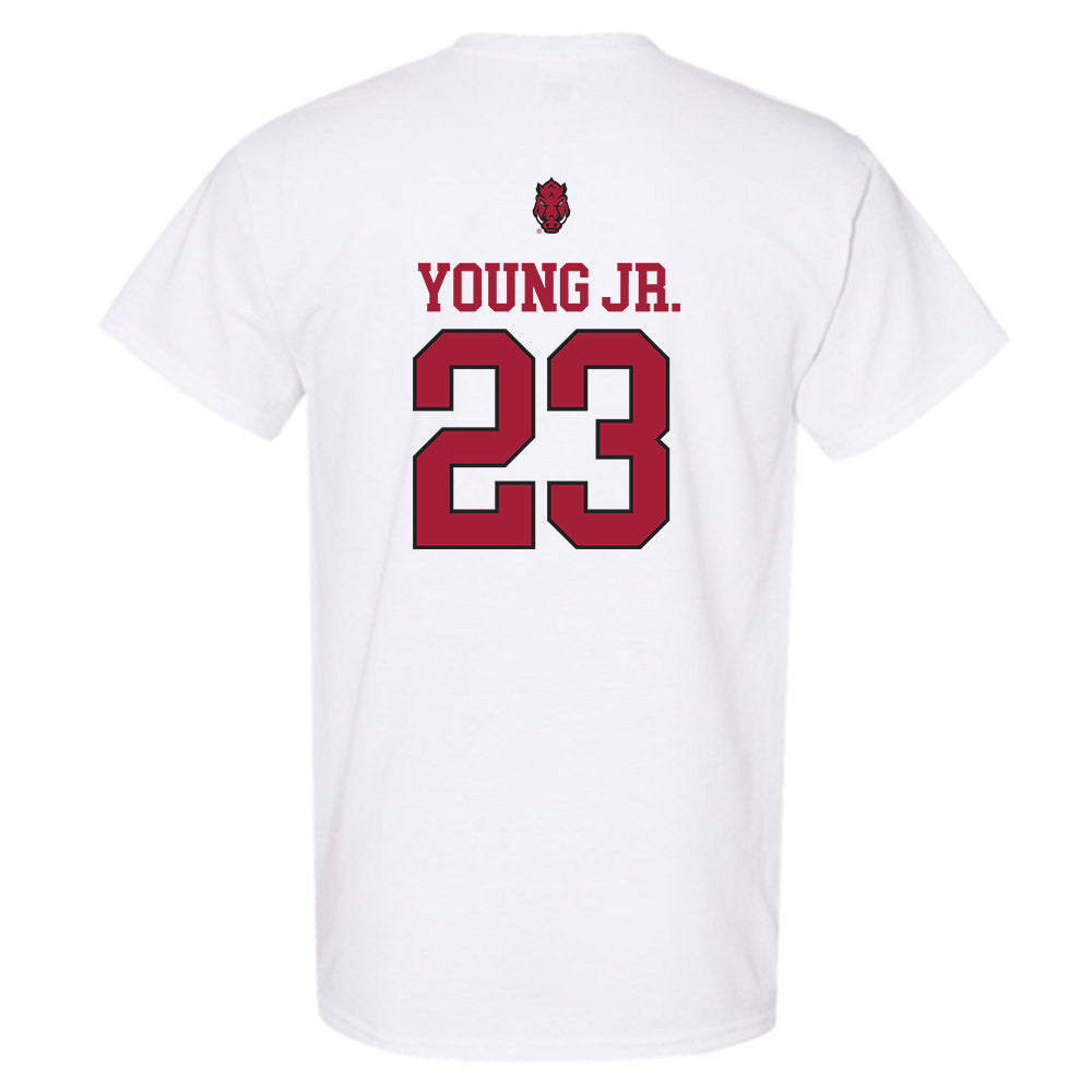 Arkansas - NCAA Football : Kevin Young Jr. - Classic Shersey T-Shirt-1