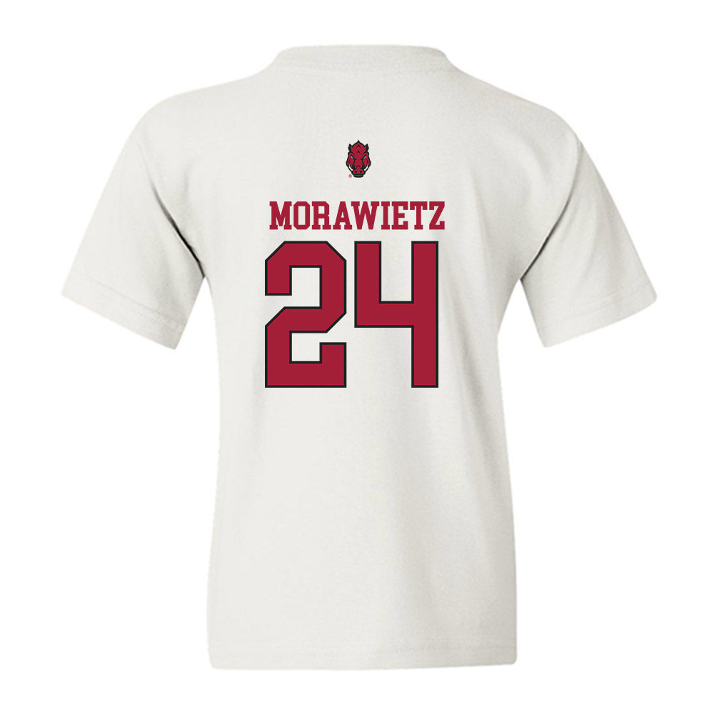 Arkansas - NCAA Women's Soccer : Kayla Morawietz - Classic Shersey Youth T-Shirt-1