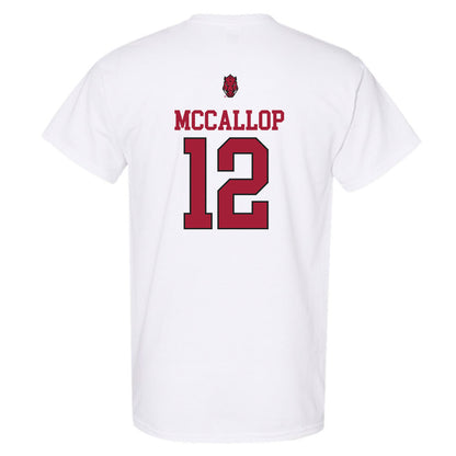 Arkansas - NCAA Women's Basketball : Grace McCallop - Classic Shersey T-Shirt-1