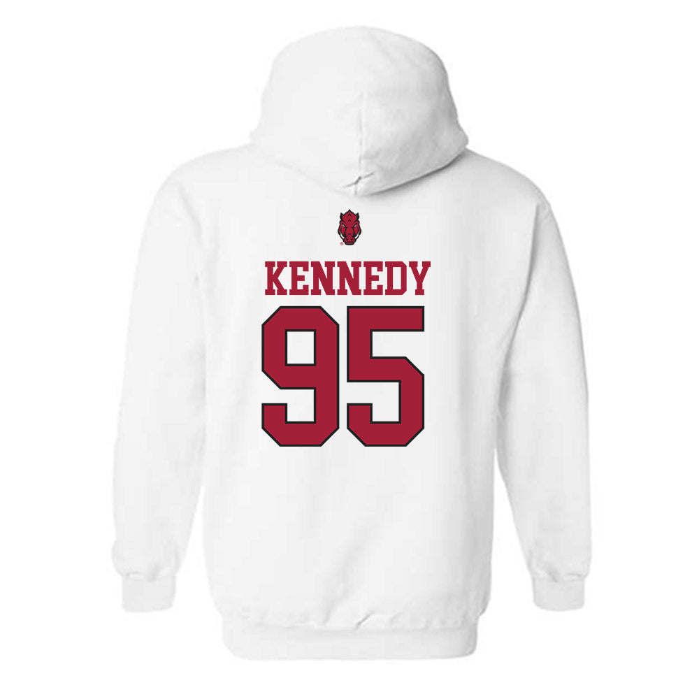 Arkansas - NCAA Football : Anthony Kennedy - Classic Shersey Hooded Sweatshirt-1