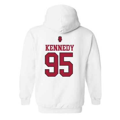 Arkansas - NCAA Football : Anthony Kennedy - Classic Shersey Hooded Sweatshirt-1