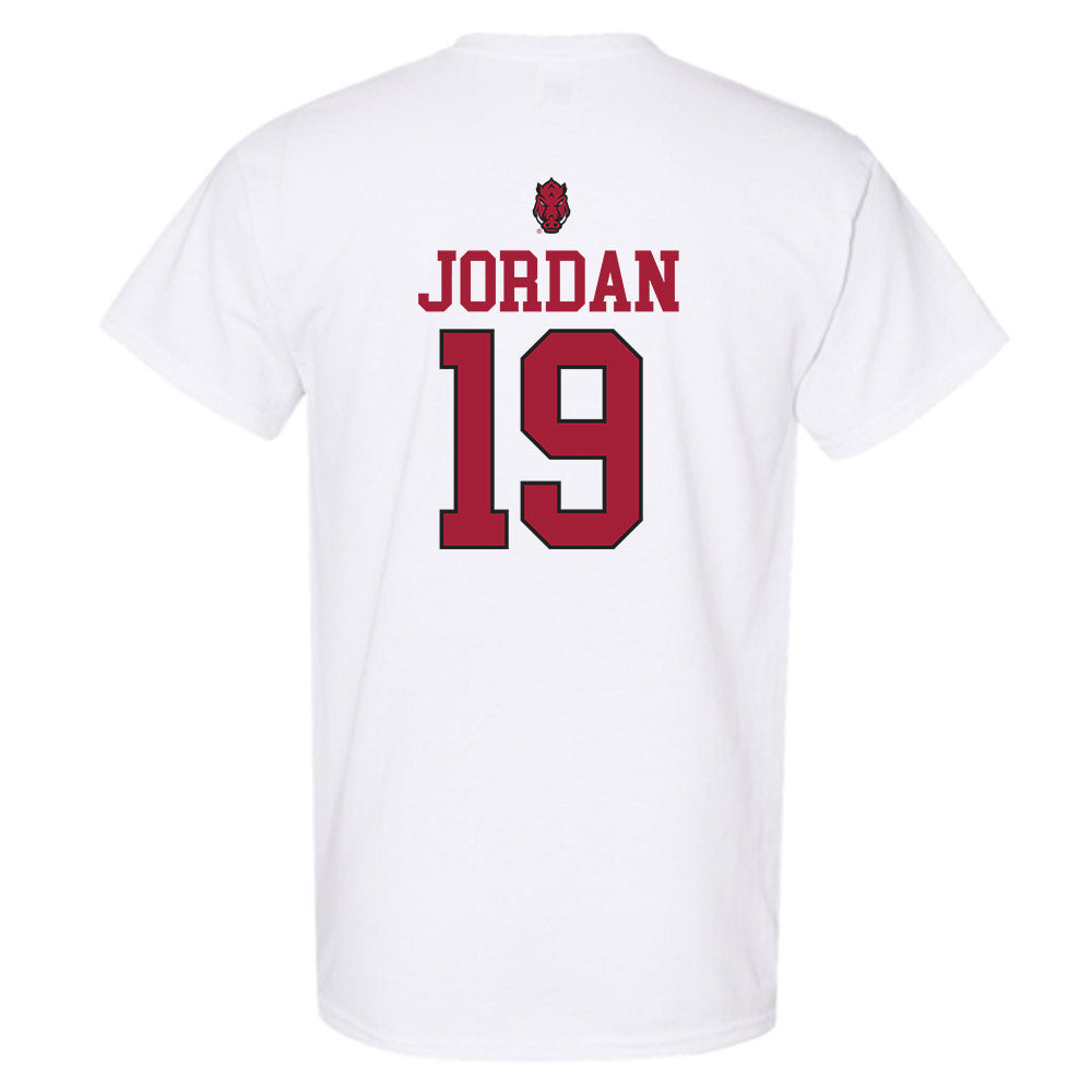 Arkansas - NCAA Football : Antonio Jordan - Classic Shersey T-Shirt-1