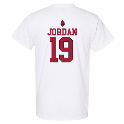 Arkansas - NCAA Football : Antonio Jordan - Classic Shersey T-Shirt-1