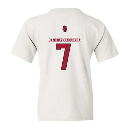 Arkansas - NCAA Women's Basketball : Cristina Sanchez Cerqueira - Classic Shersey Youth T-Shirt-1