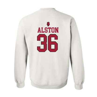 Arkansas - NCAA Football : Brian Alston - Classic Shersey Crewneck Sweatshirt-1