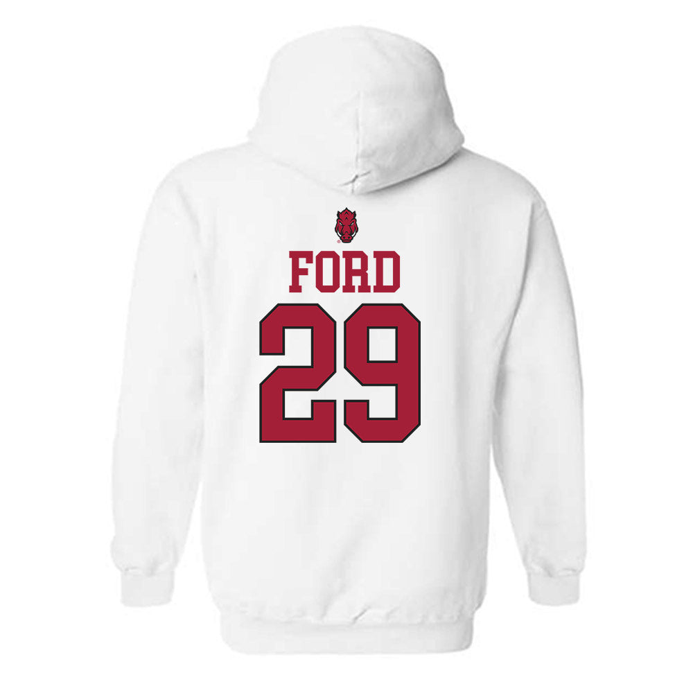 Arkansas - NCAA Football : Brandon Ford - Classic Shersey Hooded Sweatshirt-1